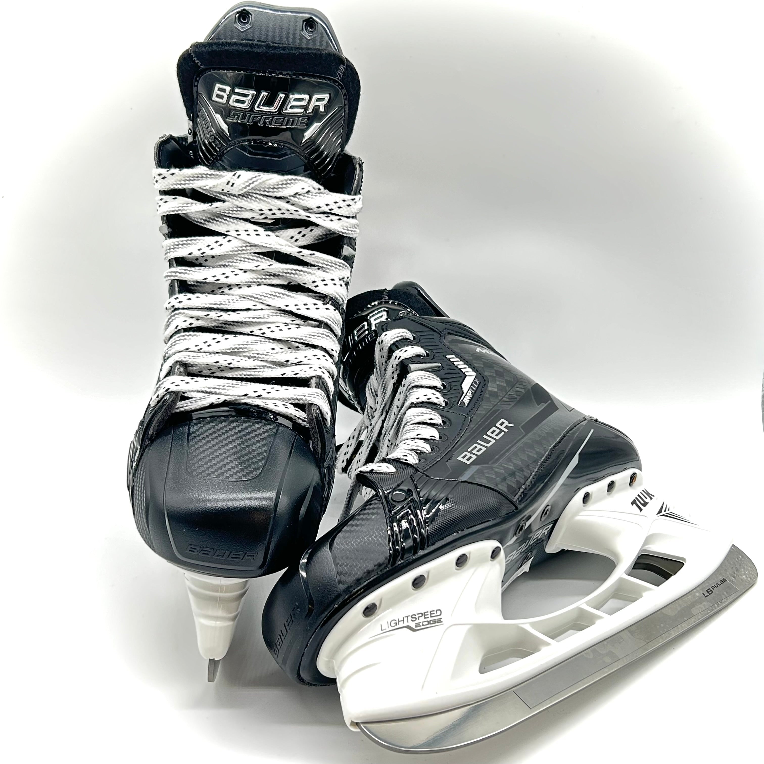 Patins de hockey Bauer Supreme Mach Pro Stock - Taille 9, ajustement 1 #2